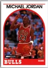 1989 NBA Hoops Michael Jordan #200 Chicago Bulls Basketball Card