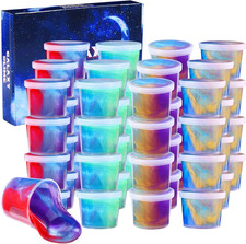Galaxy Slime 24Pack, Party Favors, DIY Stress Relief Putty Toy, Birthday Hallowe