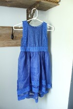 Trish Scully Size 8 Delphine Royal Blue Dress Hi-Lo Hem
