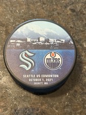 3-RINK RUSH 2021 Preseason SEATTLE KRAKEN vs Edmonton Oilers PUCK 10/1/2021