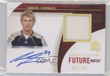 2010 SP Authentic Future Watch Limited /100 Anders Lindback #269 Patch Auto d4e