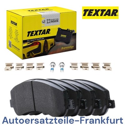 Textar Front Brake Pads for VW Amarok 2HA, Amarok Flatbed/Chassis