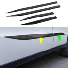 Black Door Side Body Molding Cover Trim For 2022-2025 2026 Mitsubishi Outlander