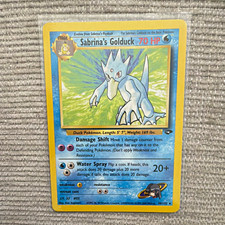 Pokemon TCG Sabrina's Golduck 30/132 Gym Challenge Rare Regular English HP 70 on eBay