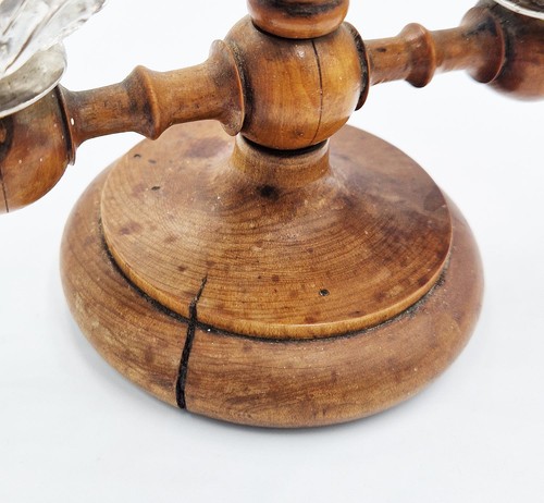 VICTORIAN TREEN WOODEN REVOLVING CRUET STAND c1890 - Picture 6 of 6