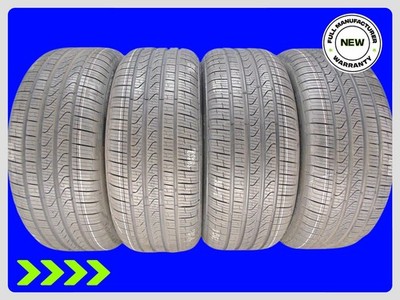4 BRAND NEW 245/45R18 PIRELLI CINTURATO P7 A/S MOE RSC RFT TIRES BMW RUN FLAT