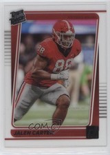 2023 Chronicles Draft Picks Clearly Donruss Rated Rookie Jalen Carter #37 07rd