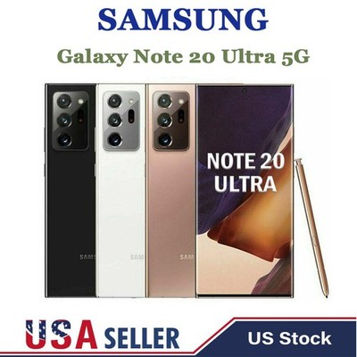 NEW SEALED Samsung Galaxy Note 20 Ultra 5G N986U CDMA GSM Unlocked Smartphone US
