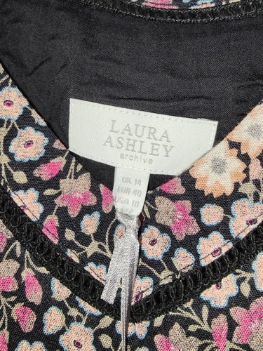 Women's Laura Ashley Archive Floral Dress Size 14 New - Picture 3 of 5