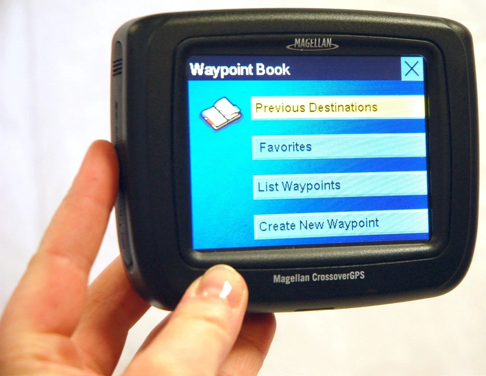 Magellan Crossover GPS 3.5" LCD Touch Screen Topo Lower 48 United States Maps -B - Image 4 of 4