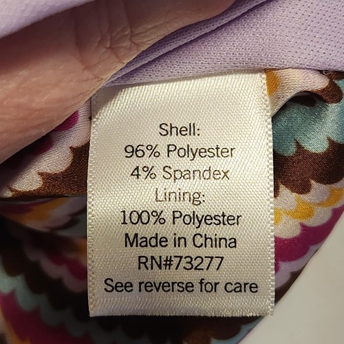 SO Good for Life, Girls Size M, Scarf Tank W/Smocked Back, Chevron Pattern - Picture 7 of 10