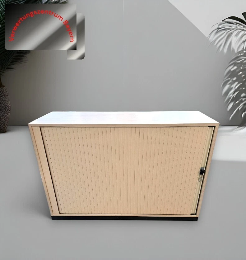 Steelcase Sideboard Schrank Aktenschrank Ahorn 2-OH 120x80 Büromöbel Büro sb0430