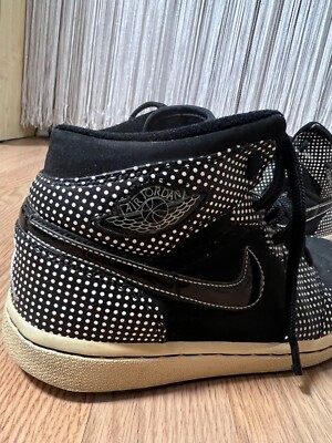 NIKE Air Jordan1 Poｌka Dot ポルカドット 29.5 Jordan 1 Retro Polka Dot Black White Men's - 136065-011 - US