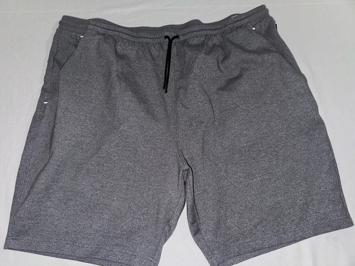 OLD NAVY Active Dynamic Fleece 4-Way Stretch Zip Pocket Gray