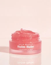 NCLA Balm Babe 100% Natural Lip Balm Pink Champagne Stocking Stuffer 10ml $16