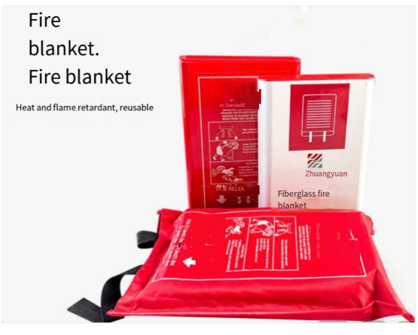 Fire Blanket Fire Blanket Fire Self-rescue Flame Retardant Escape Blanket