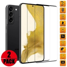 2-Pack HD Tempered Glass Film Screen Protector For Samsung Galaxy S23 S23 Ultra