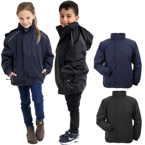 fleece lined waterproof jacket childrens