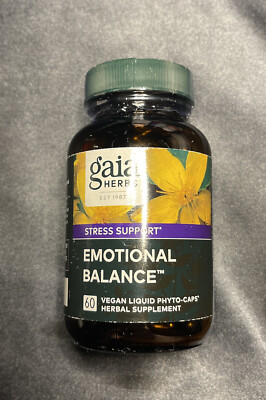 Gaia Herbs Emotional Balance - Stress Support EXP 8/25