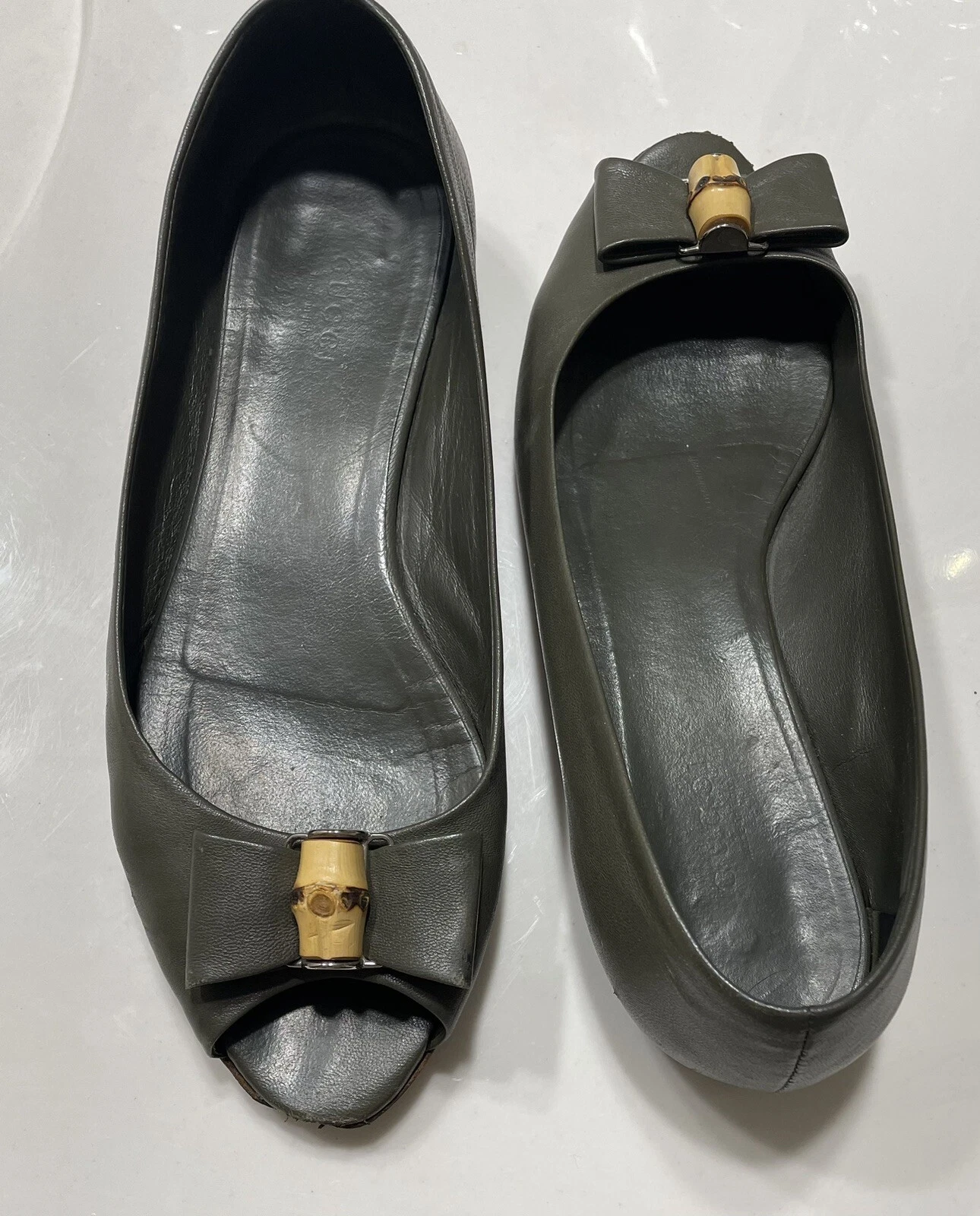 Chaussures plates GUCCI US 7, 37,5