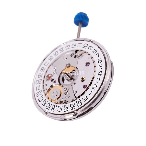 PER ETA 2824-2 SELLITA SW200 Bianco 3H Orologio Meccanico Movimento J6E1 USA - Foto 1 di 8