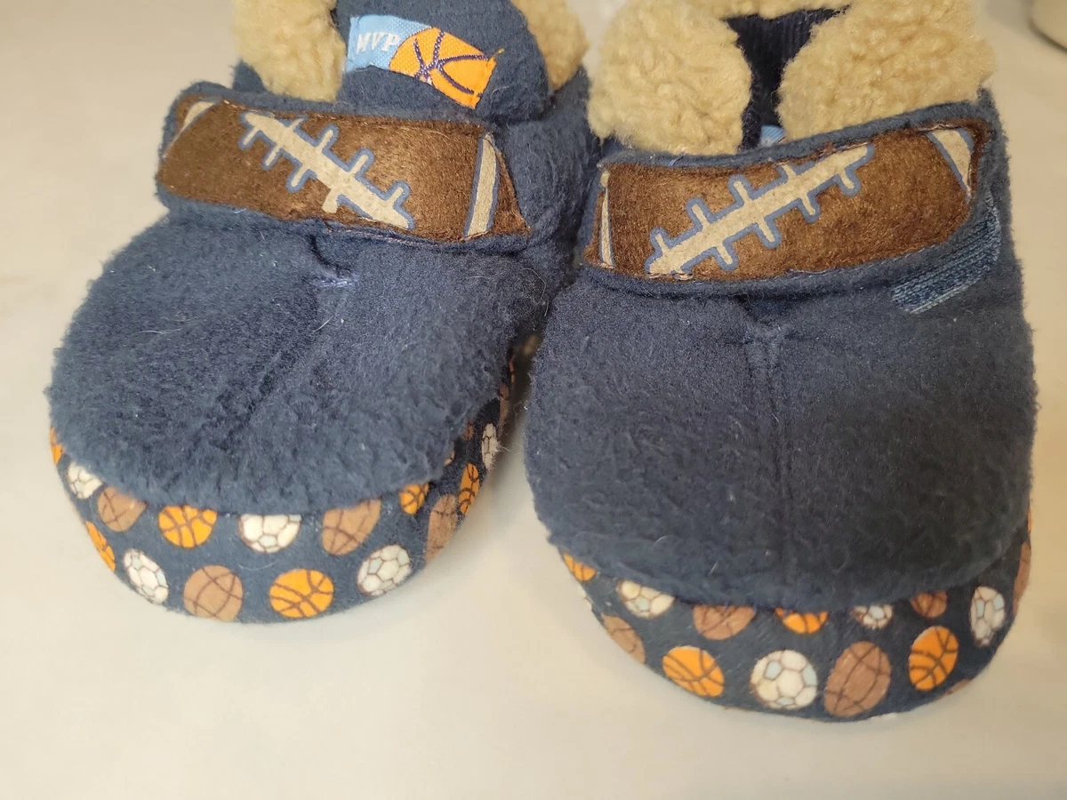 Boys baseball shop slippers