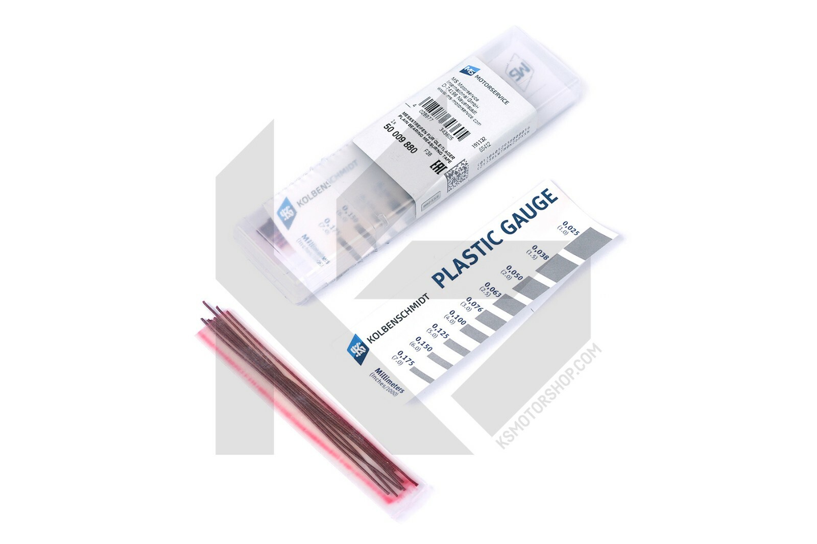 Rod Main Bearing Plastic Gauge Clearance strips Flexigauge Plastigage