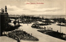 PC CPA URUGUAY, MONTEVIDEO, PLAYA CAPURRO, Vintage Postcard (b20557)