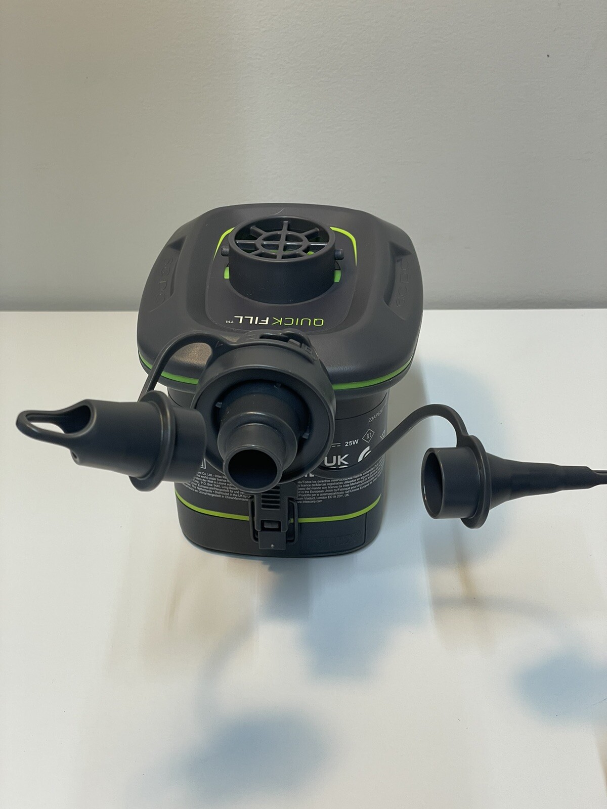 Intex Quick Fill Battery Operated Air Pump- Inflate/Deflate | eBay