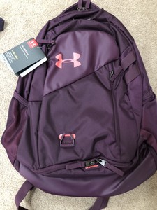 purple under armor backpack