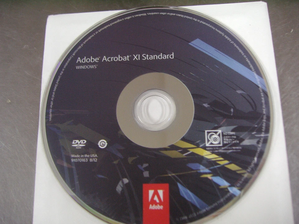 Adobe Acrobat XI 11 Standard Full Retail Windows Licensed for 2PCs DVD & Serial - Image 3 of 3