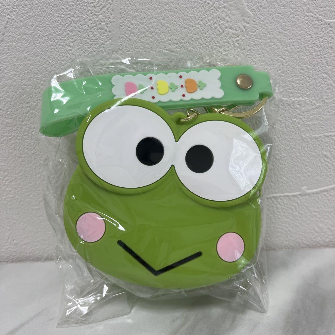 Sanrio Kerokeroppi Small Silicone Purse Key Holder  Case -