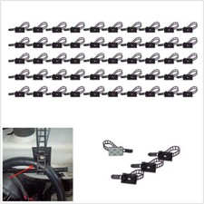 50 Pcs Plastic Car SUV 3M Self-Adhesive Adjustable Clip Fasten Fixed Cable Wire