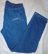 Wrangler Jeans Cowboy Cut Size 35x32 actual 34x31.5 13MWZ Jeans Ranch Used READ