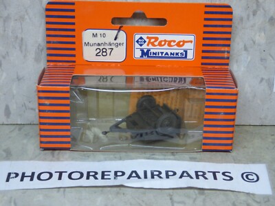 Roco Minitanks (NEW) 1/87 Modern US M-10 2 Ton Munition Trailer  Lot #7187K 