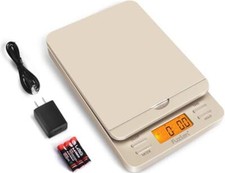 Fuzion Shipping Scale, 86 lb/0.1oz Digital Postal Scale for Assorted Colors