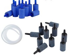 Aquarium Air Stone Diffuser Oxygen Bubble Tubing Fish Tank Pond
