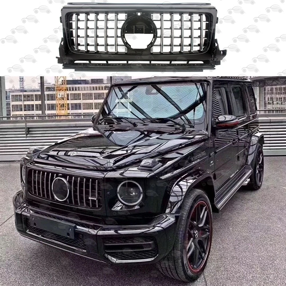 Front Racing Facelift Grilles For Mercedes-Benz W464 G-Class G500 G550  2019-2022