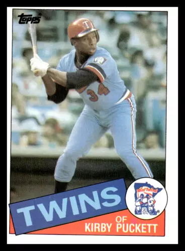 1985 Topps #536 Kirby Puckett Minnesota Twins   Rookie
