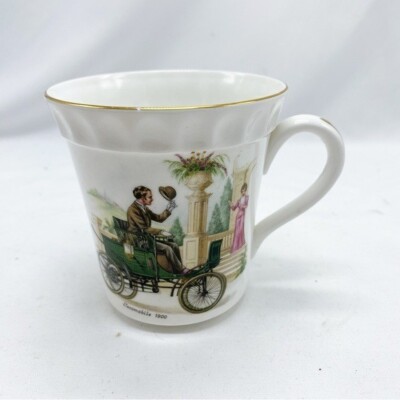 Staffordshire England Bone China Locomobile 1900 Car Tea Cup Vintage Coffee  Cup | eBay