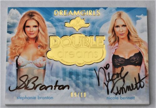 Stephanie Branton Nicole Bennett DOUBLE DREAMS #09/10 BENCHWARMER DREAMGIRLS  - Picture 1 of 2