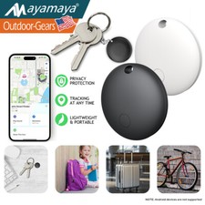 1/2x Mini Air Tags Smart Tarcker Work with Apple Find My iOS Only Item Locator