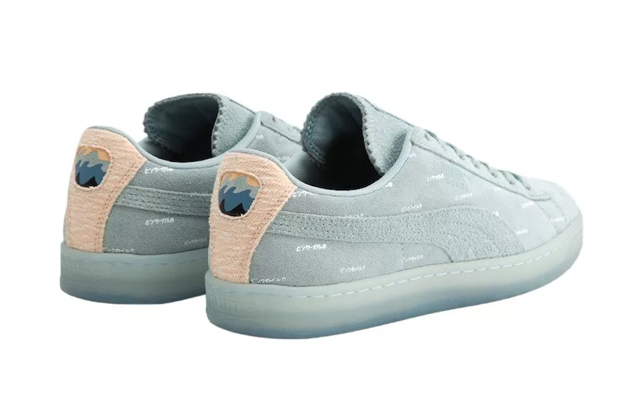 Pink Dolphin X Puma Suede V2 Light Blue, 36503102