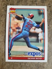 OPC 1991 BASEBALL  / 48 DENNIS BOYD MONTREAL EXPOS