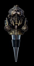 4H Mythic Legions Licensed 3D Figure Bottle Wine Topper Attila Leossyr  Bronze