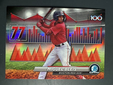 2024 Bowman Chrome Scouts Top 100 #BTP77 Miguel Bleis