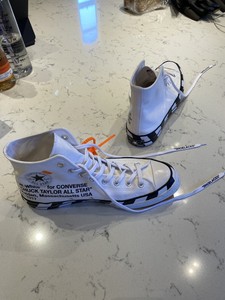 off white converse ebay