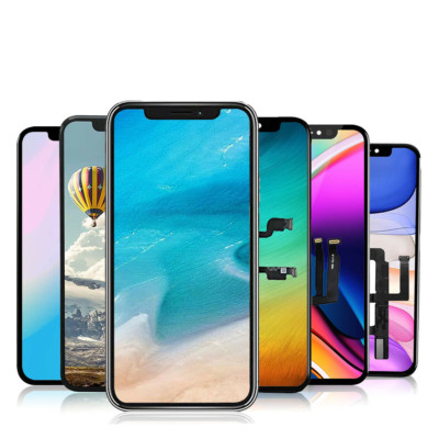 Für iPhone 14 XR X XS Max SE2 11 Pro Max 12 Pro 13 Pro Max Posten LCD Touchscreen
