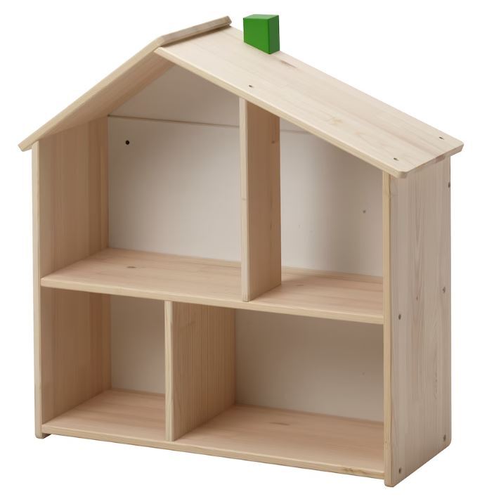 IKEA FLISAT Wood Wooden Pretend Play Doll House/Floating Wall