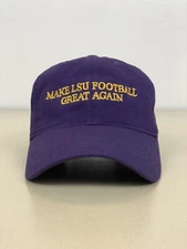 Make LSU Football Great Again Hat / Cap LSU Tigers